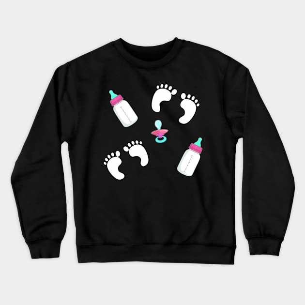 Newborn Gifts for Expectant Mother, It's a Girl Crewneck Sweatshirt by 3QuartersToday